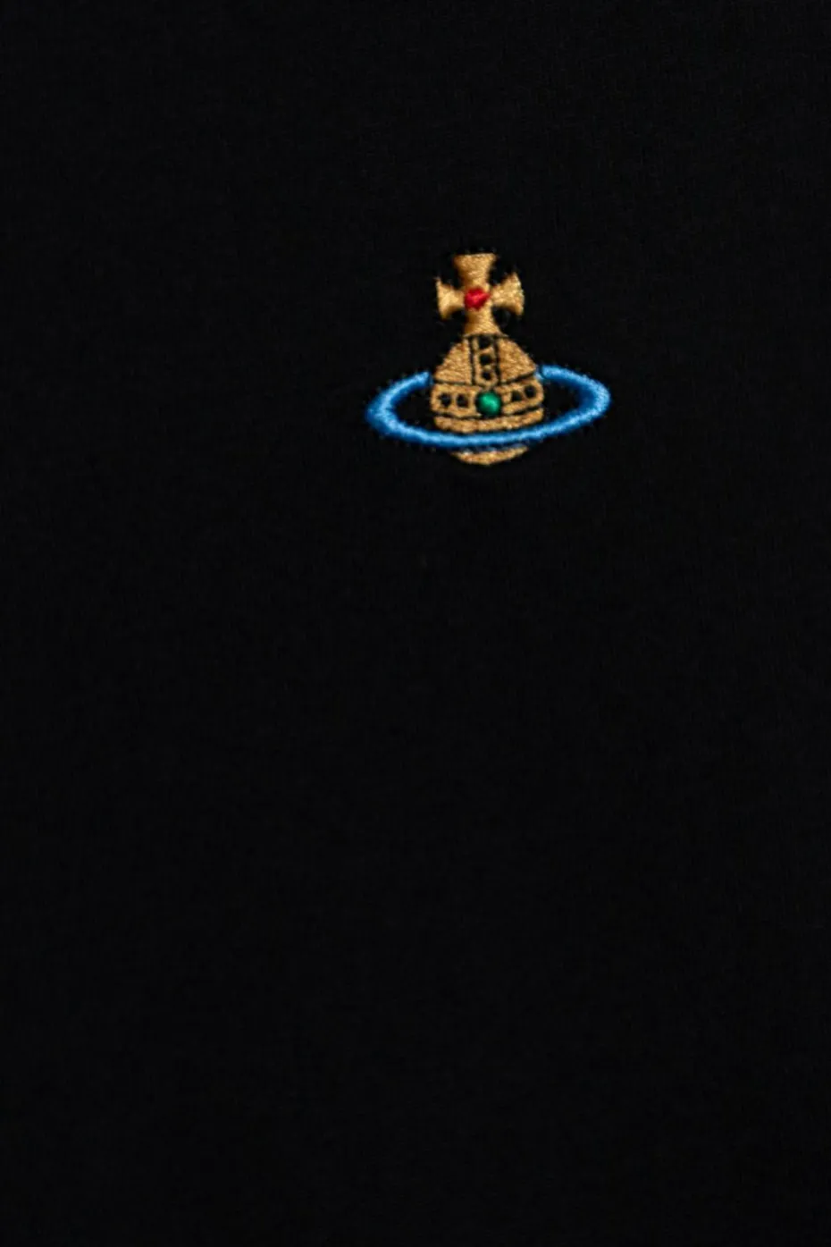 Vivienne Westwood CZARNY T-shirt z logo