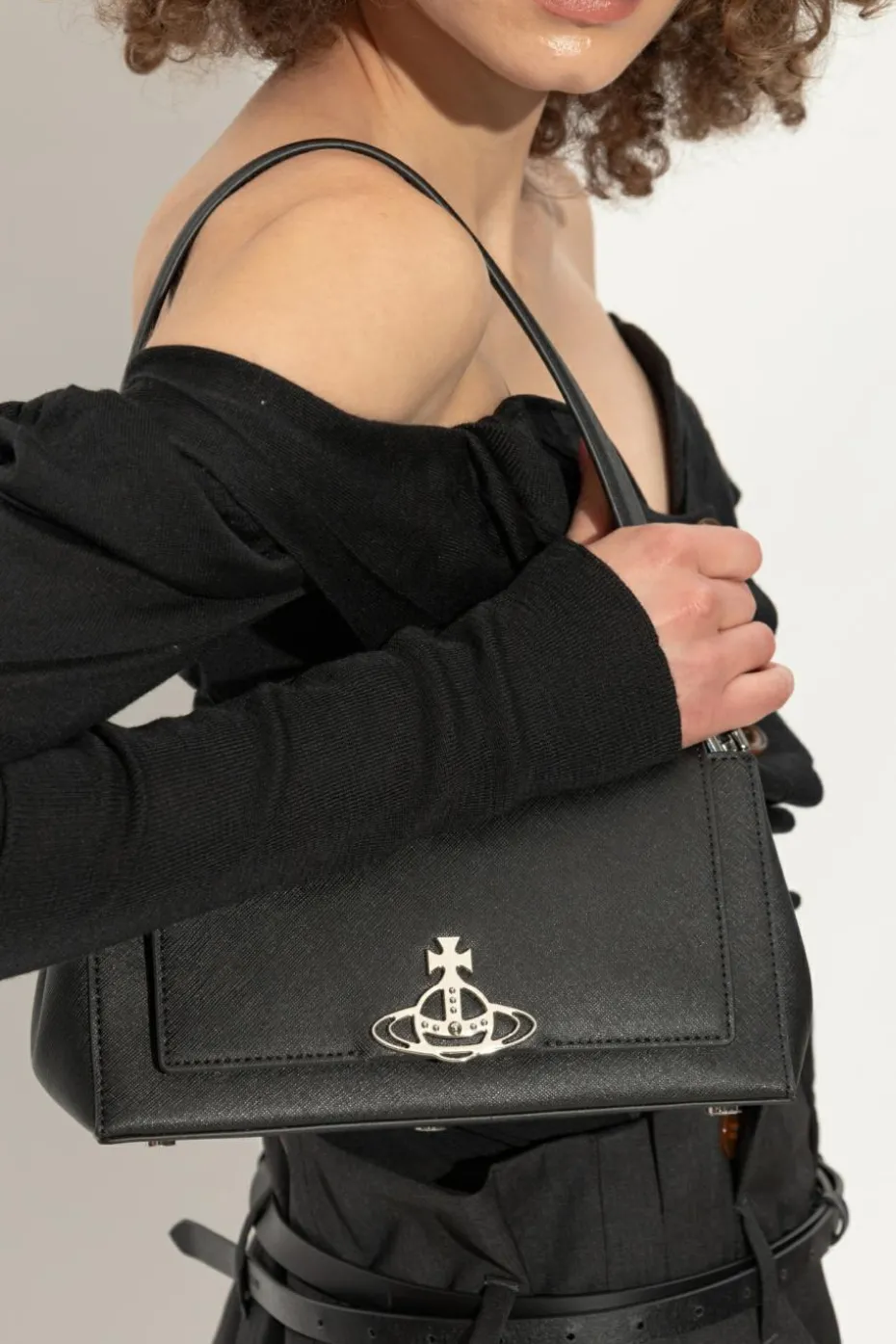 Vivienne Westwood CZARNY Torba na ramię