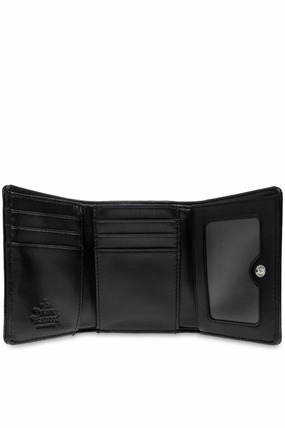Vivienne Westwood CZARNY Portfel z logo