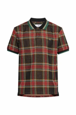 Vivienne Westwood CZERWONY Polo z logo