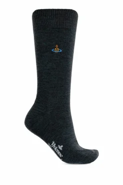 Vivienne Westwood GRANATOWY Skarpetki z logo