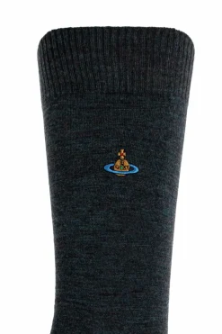 Vivienne Westwood GRANATOWY Skarpetki z logo