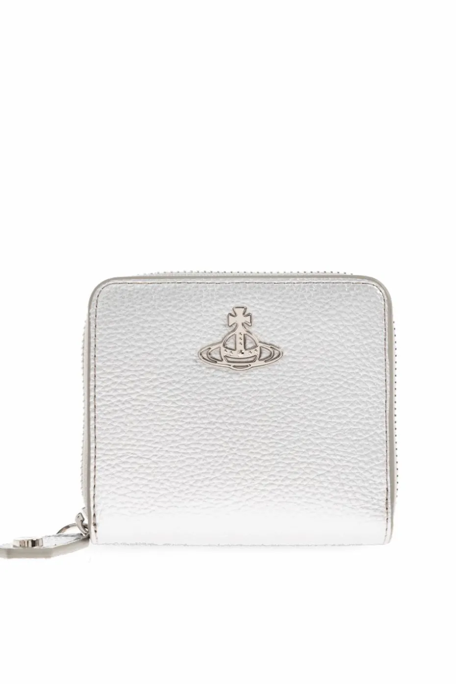 Vivienne Westwood SREBRNY Portfel z logo