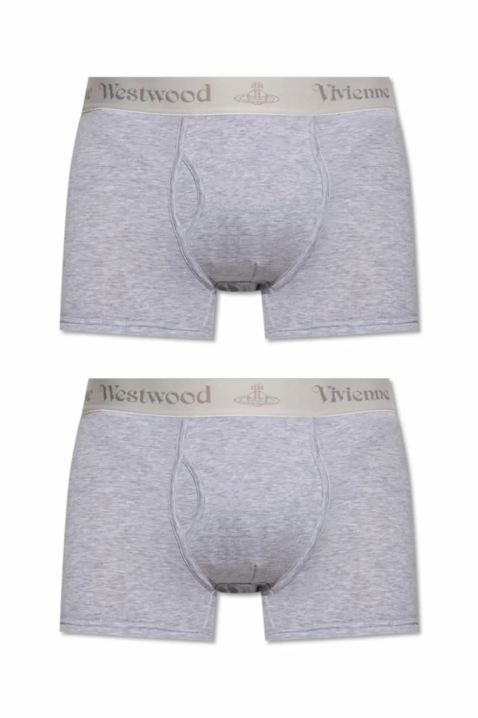 Vivienne Westwood SZARY Dwupak bokserek z logo