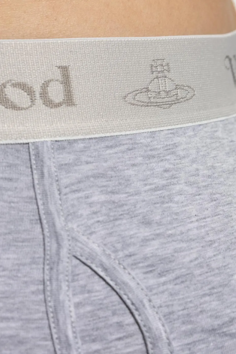 Vivienne Westwood SZARY Dwupak bokserek z logo