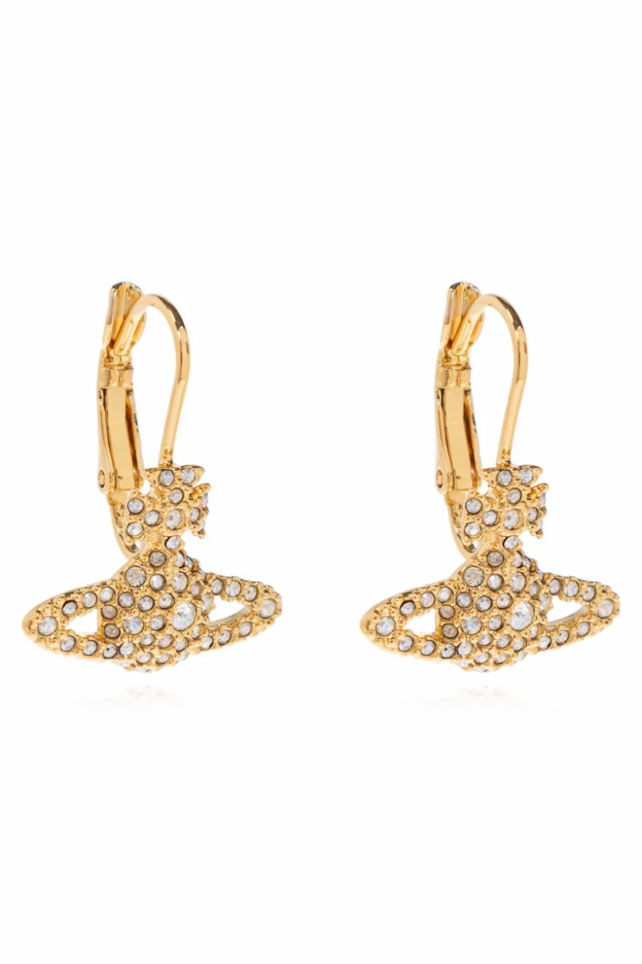 Vivienne Westwood ZŁOTY Mosiężne kolczyki