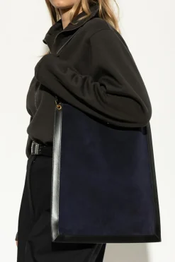 Wandler GRANATOWY Torba `Penny` typu `shopper`