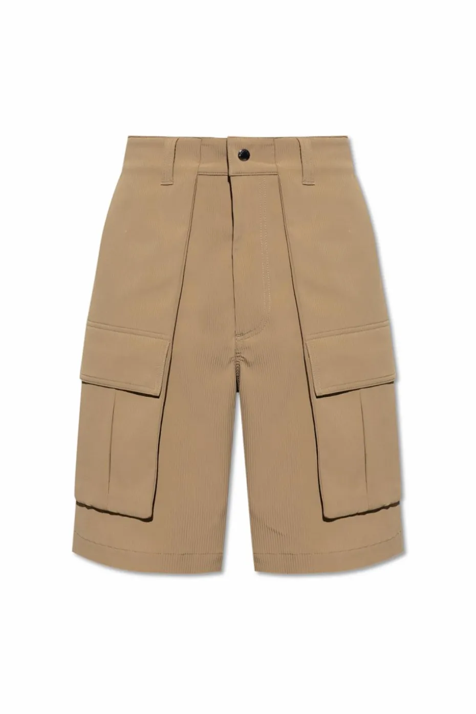Woolrich beżowy Prążkowane szorty