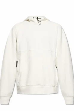 Woolrich BIAŁY Bluza z kapturem