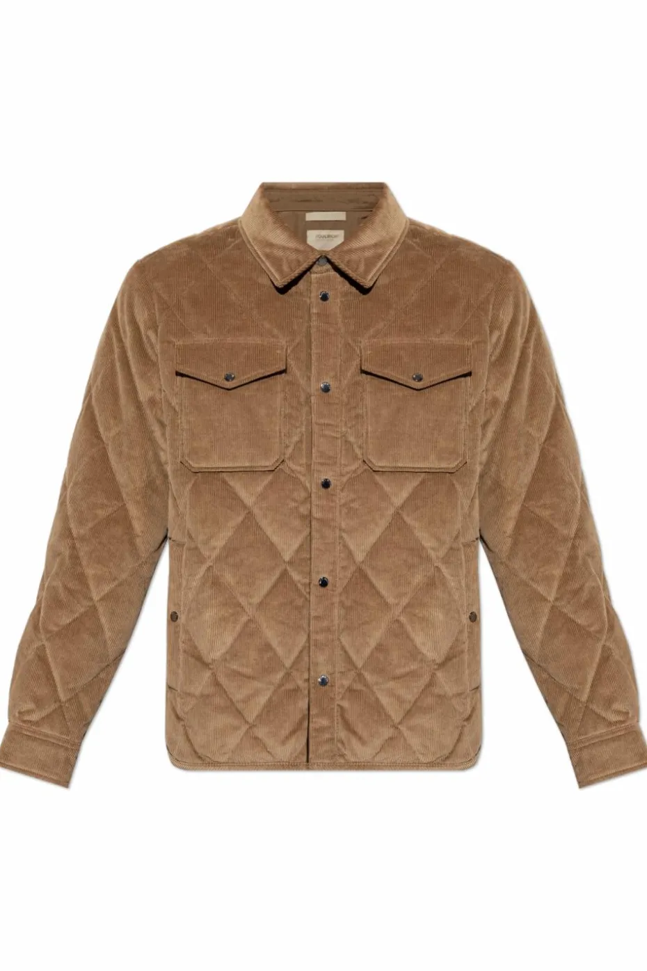 Woolrich BRĄZOWY Kurtka sztruksowa