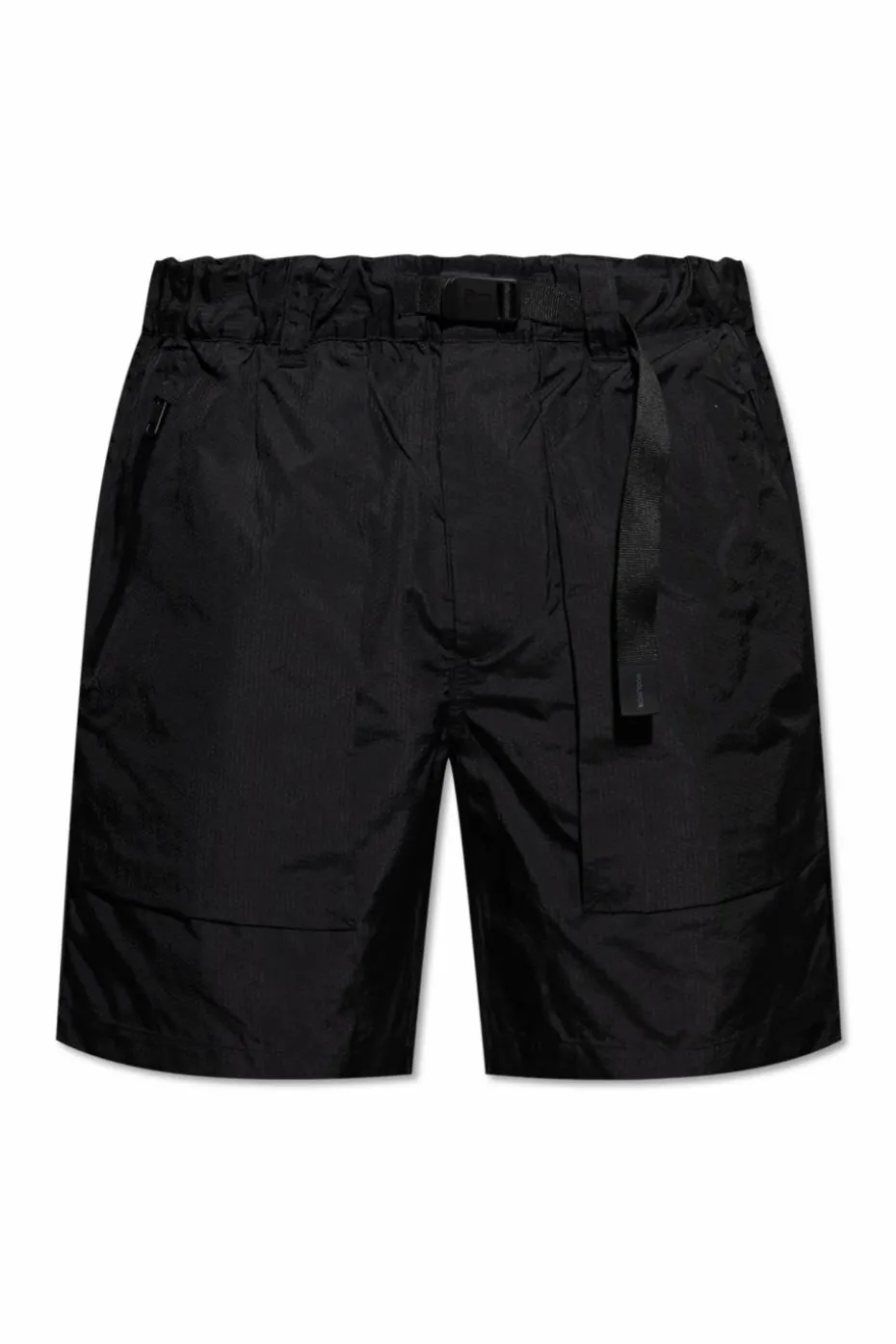 Woolrich CZARNY Szorty z paskiem