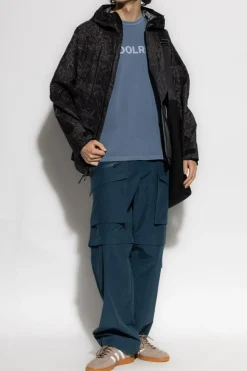 Woolrich CZARNY Wzorzysta kurtka