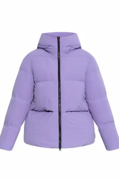 Woolrich FIOLETOWY Kurtka puchowa z kapturem