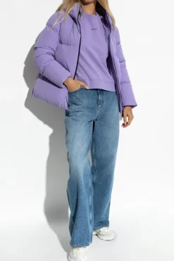 Woolrich FIOLETOWY Kurtka puchowa z kapturem