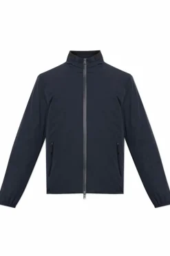 Woolrich GRANATOWY Kurtka puchowa ze stójką