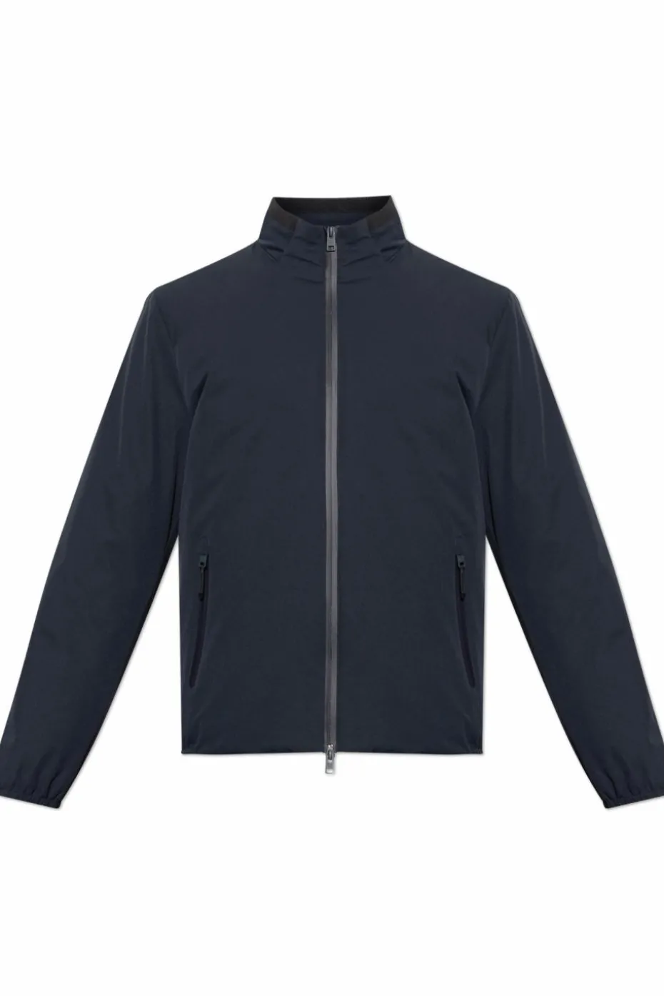 Woolrich GRANATOWY Kurtka puchowa ze stójką