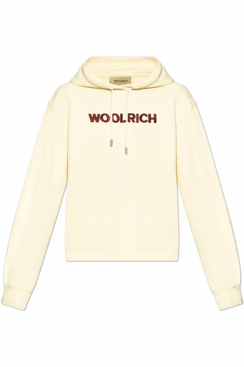 Woolrich kremowy Bluza z kapturem