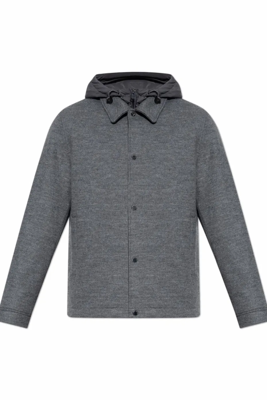 Woolrich SZARY Kurtka z kapturem