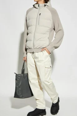 Woolrich SZARY Kurtka z kapturem