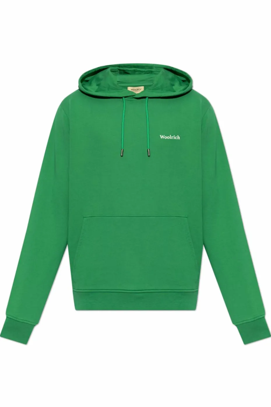Woolrich ZIELONY Bluza z kapturem