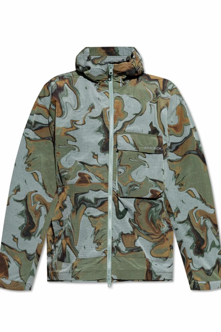 Woolrich ZIELONY Kurtka z logo