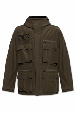 Woolrich ZIELONY Kurtka z kieszeniami