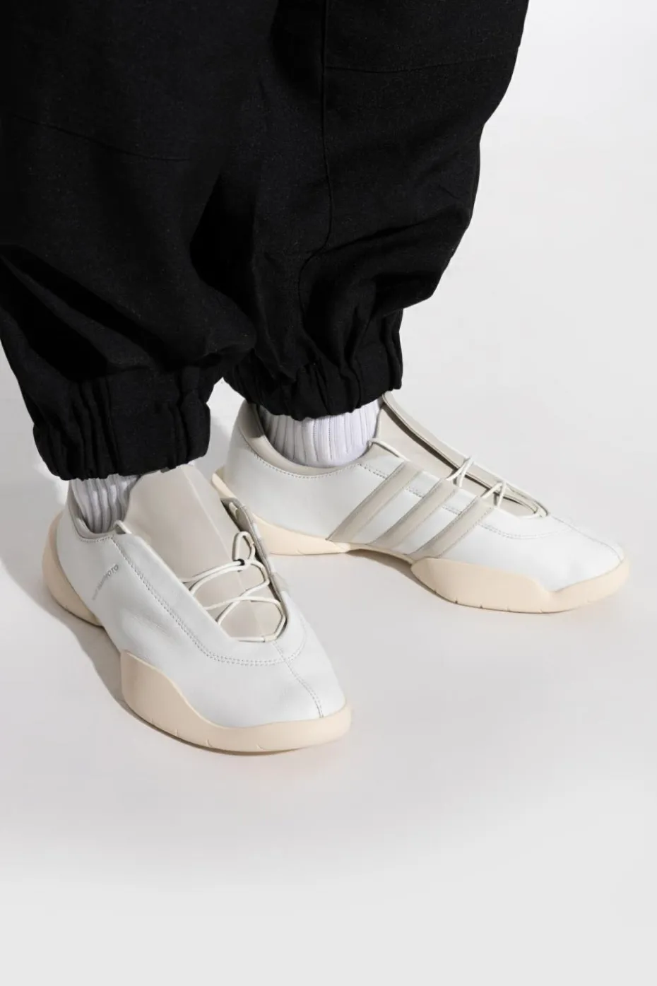 Y-3 BIAŁY Buty sportowe `Regu`
