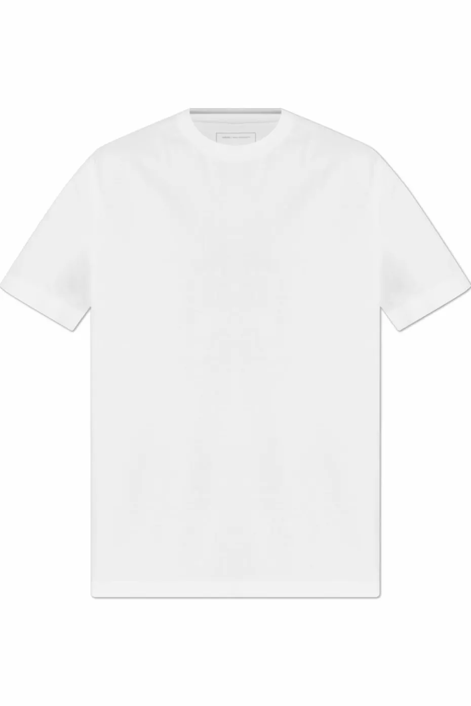 Y-3 BIAŁY T-shirt z logo