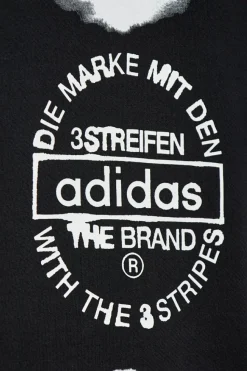 Y-3 CZARNY Bluza z kapturem