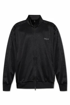 Y-3 CZARNY Bluza z logo