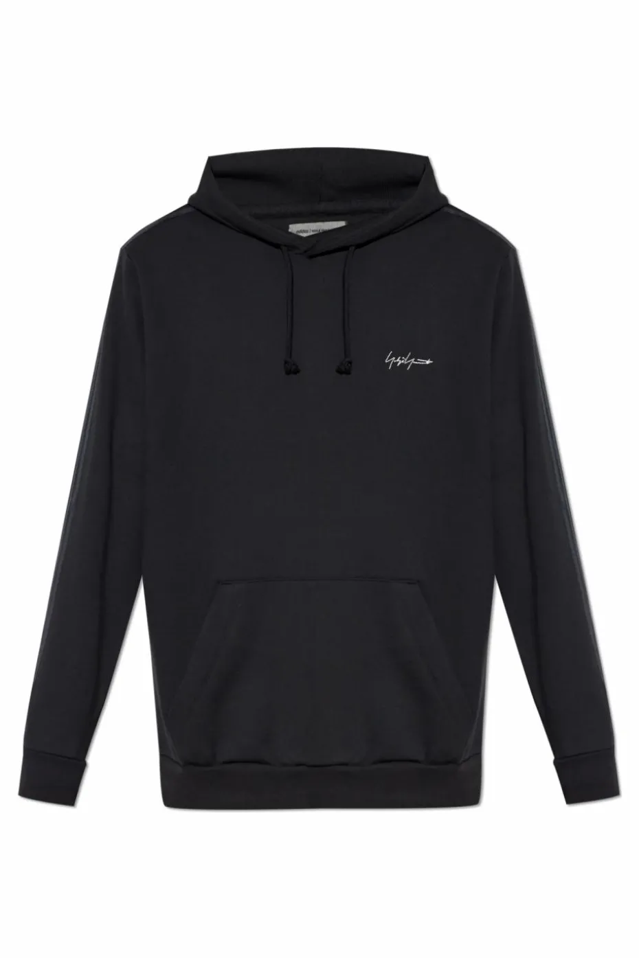 Y-3 CZARNY Bluza z logo