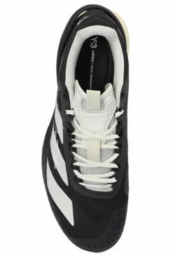 Y-3 CZARNY Buty sportowe `Adizero Cybersonic 2 M Y-3` z kolekcji `Tennis US`