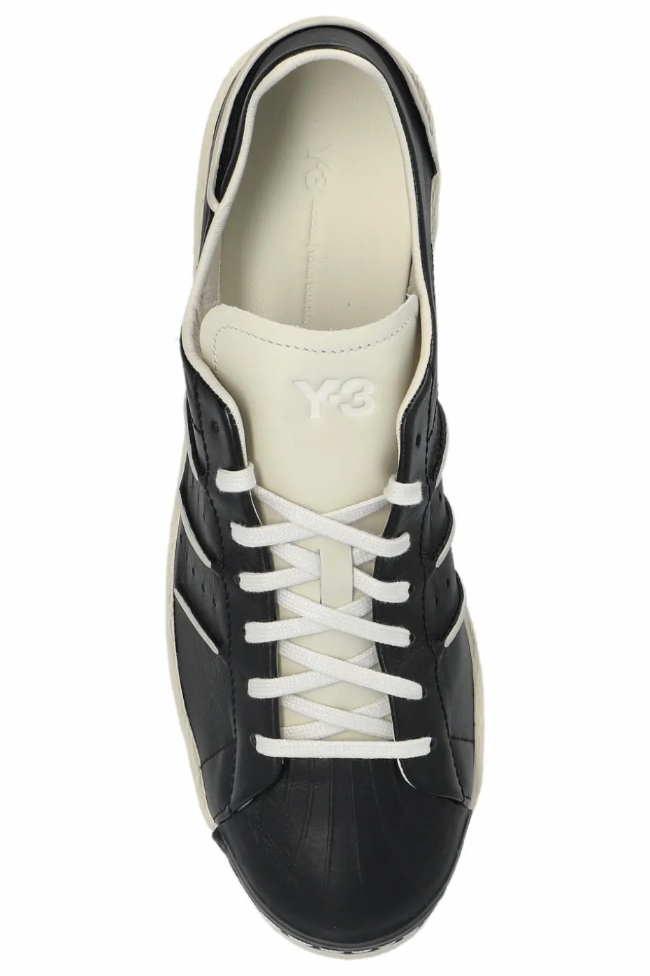 Y-3 CZARNY Buty sportowe ‘Superstar’