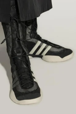 Y-3 CZARNY Buty sportowe za kostkę `Regu Boot`