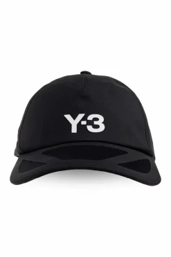 Y-3 CZARNY Czapka z daszkiem z kolekcji `Tennis US`