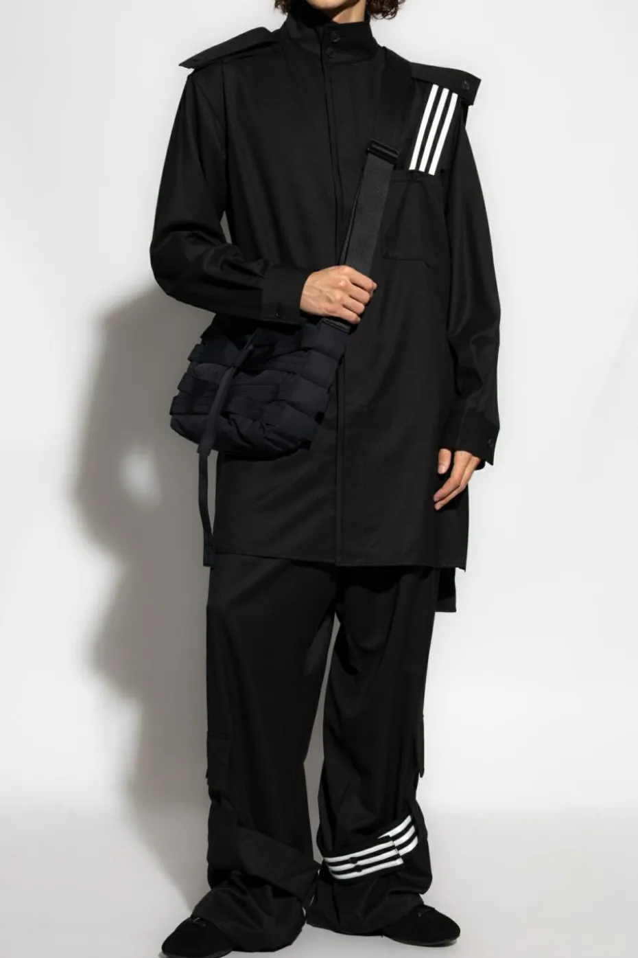 Y-3 CZARNY Kurtka ‘RW Overshirt’