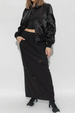Y-3 CZARNY Kurtka typu `bomber`