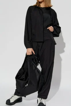Y-3 CZARNY Lekka kurtka