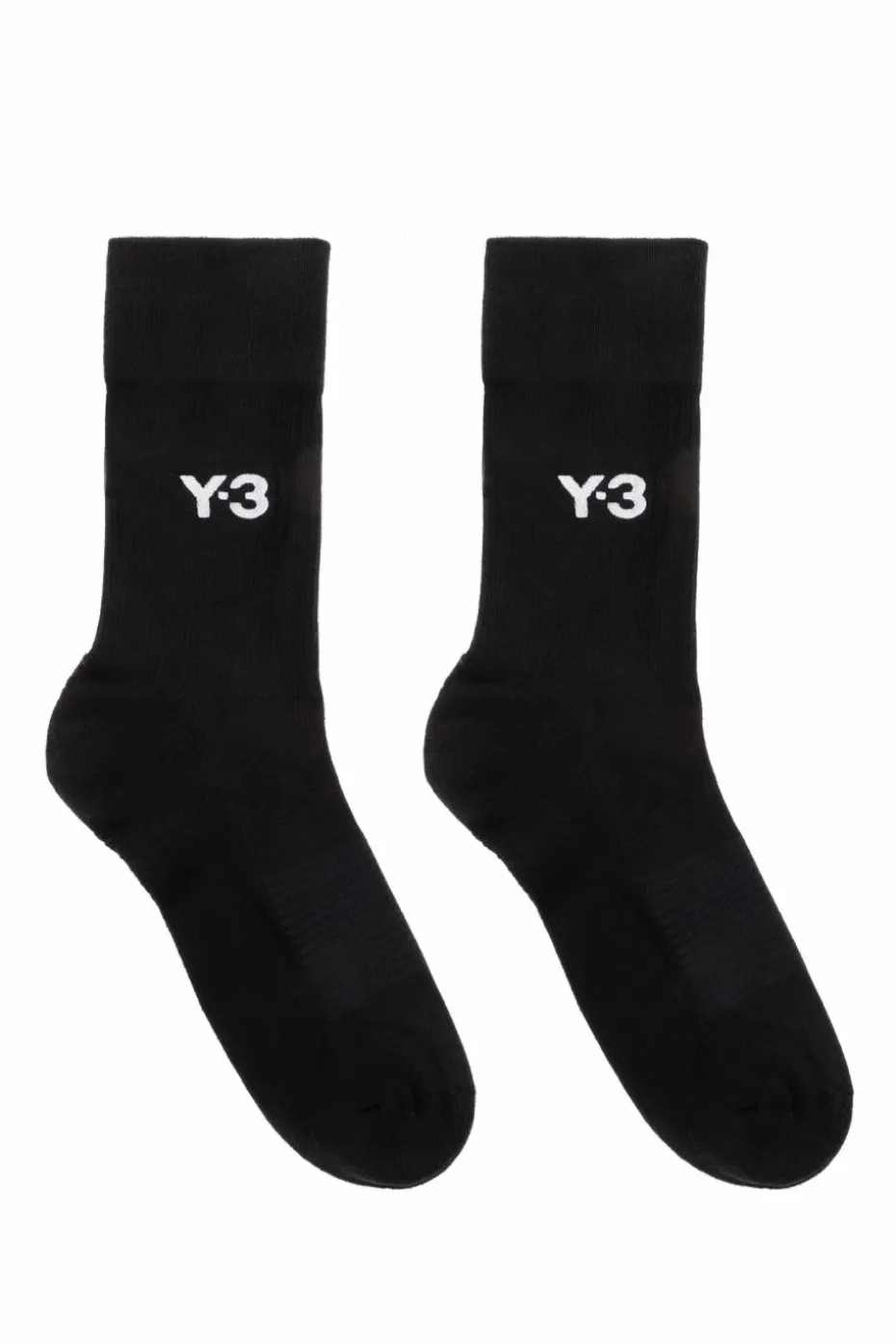 Y-3 CZARNY Skarpety z logo