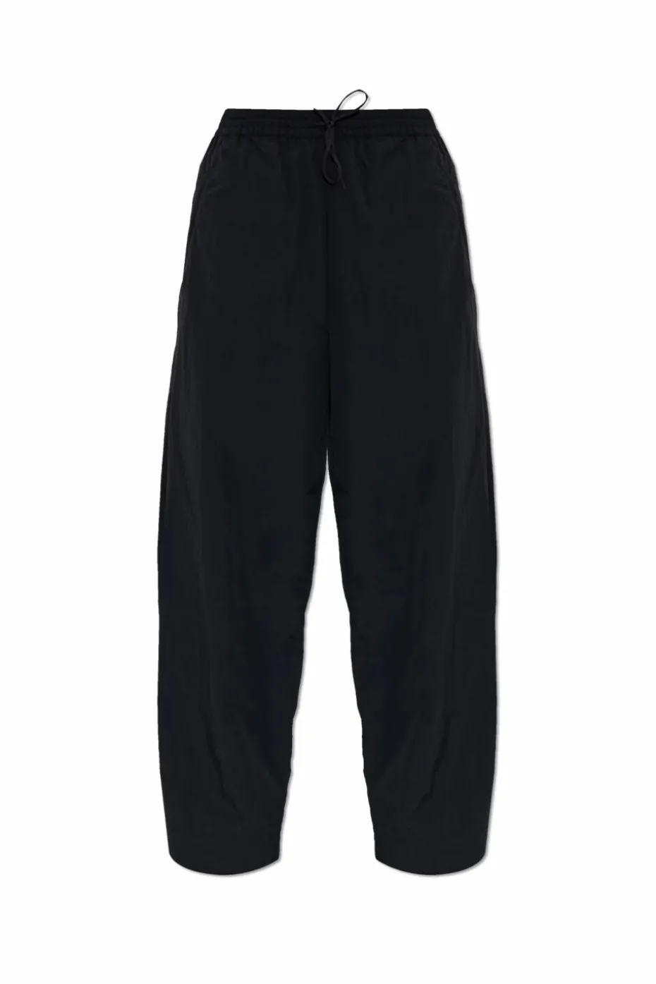 Y-3 CZARNY Spodnie dresowe z logo