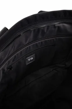 Y-3 CZARNY Torba z logo
