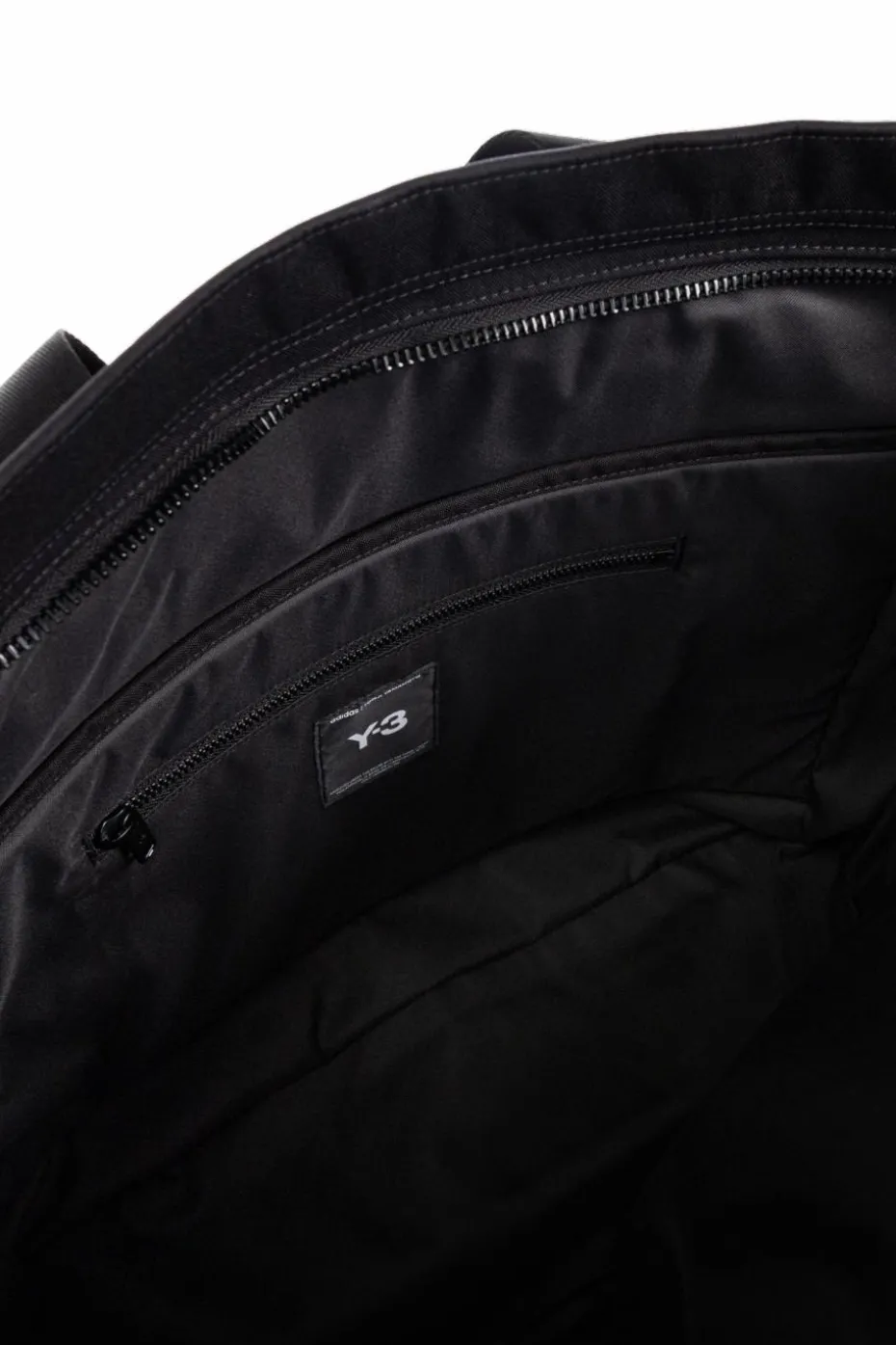 Y-3 CZARNY Torba z logo