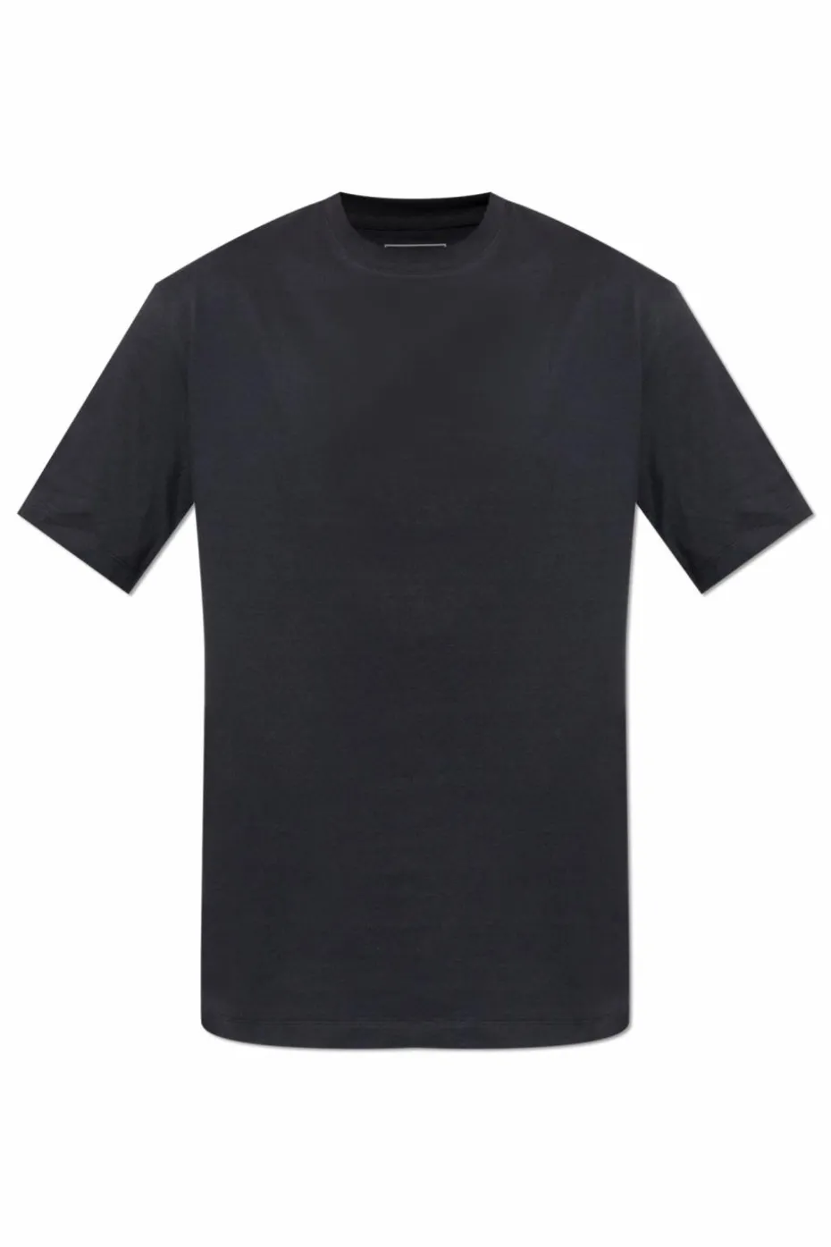 Y-3 CZARNY T-shirt z nadrukiem
