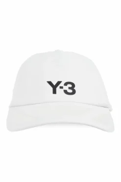 Y-3 SZARY Czapka z daszkiem z kolekcji `Tennis US`