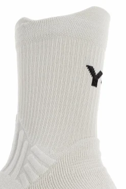 Y-3 SZARY Skarpety z kolekcji `Tennis US`