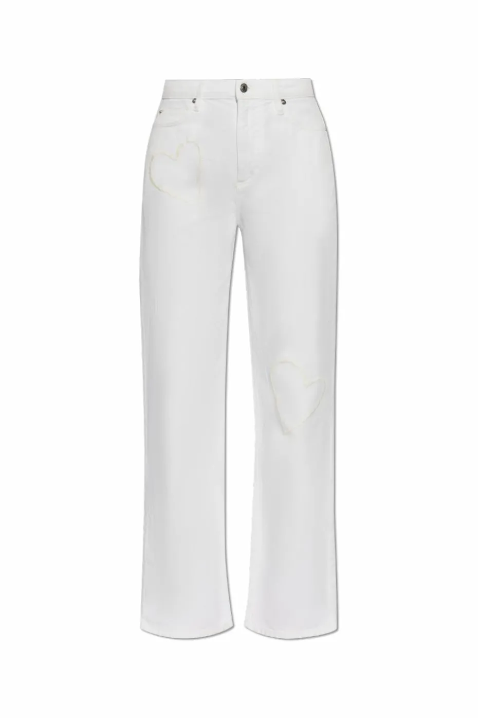 Zadig & Voltaire BIAŁY Jeansowe dzwony `Elio`