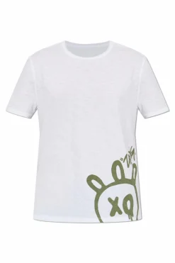 Zadig & Voltaire BIAŁY T-shirt `Stockly`