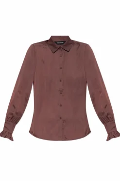 Zadig & Voltaire BRĄZOWY Koszula `Thely`
