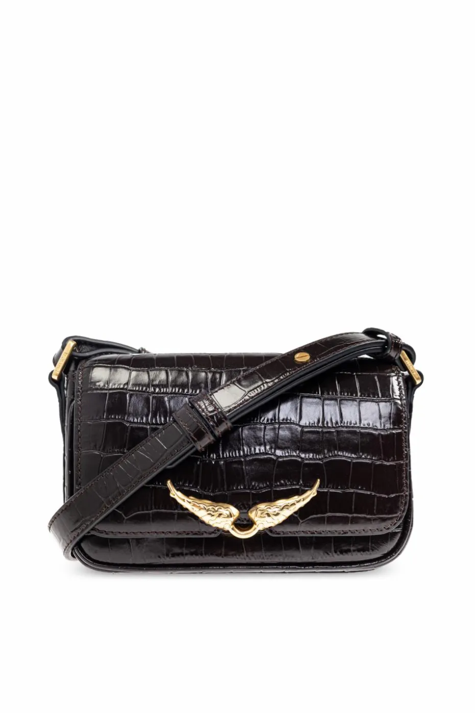 Zadig & Voltaire BRĄZOWY Torba na ramię `Le Zazi`