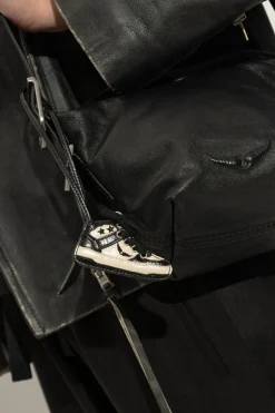 Zadig & Voltaire CZARNY Brelok do kluczy